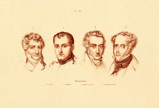 Heads von French School, (19th century)