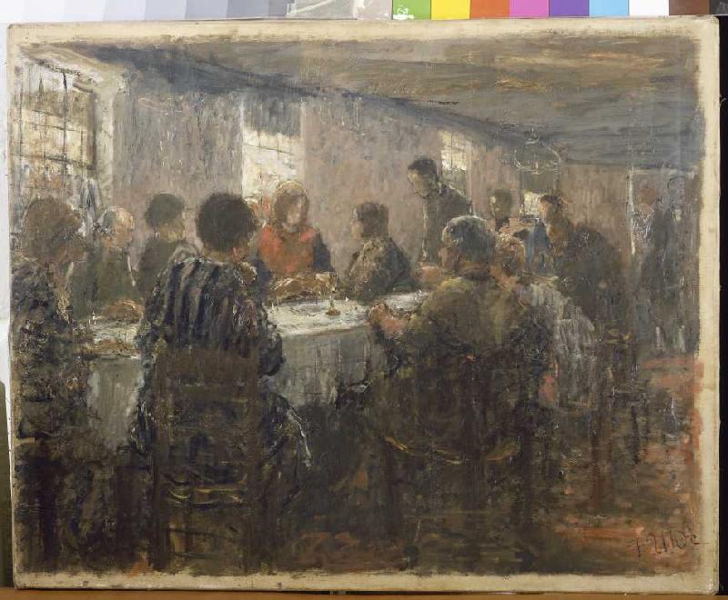 Das Abendmahl. von Fritz von Uhde