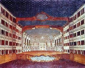 Interior of the San Samuele Theatre, Venice 18th C.