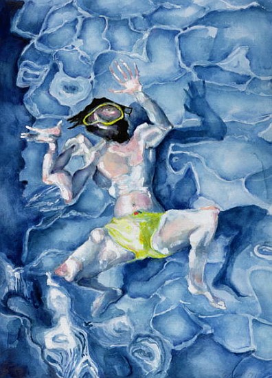 The Swimmer, 1989  von Gareth Lloyd  Ball