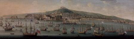View of Naples von Gaspar Butler