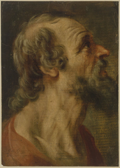 Brustbild eines älteren Mannes (Apostel?) nach rechts von Gaspar de Crayer