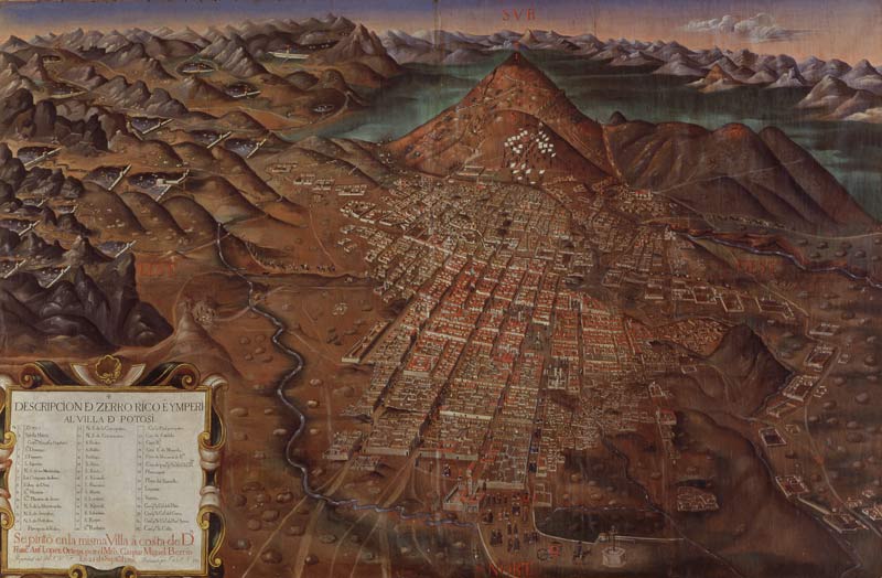 Description of Cerro Rico and the Imperial Municipality of Potosi von Gaspar Miguel Berri