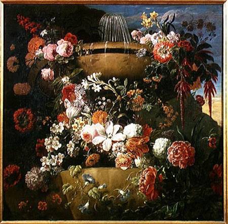 Basin and Flowers von Gaspar Peeter d.J Verbruggen