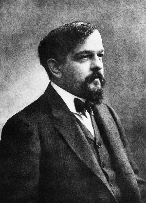 Claude Debussy, c.1908 (b/w photo)  von Gaspard Felix Tournachon Nadar