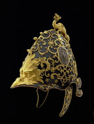Helmet of Cosimo II (1590-1621) Italian, 1608 von Gaspare Mola