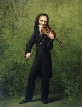 Der Geiger Nicolo Paganini 1830