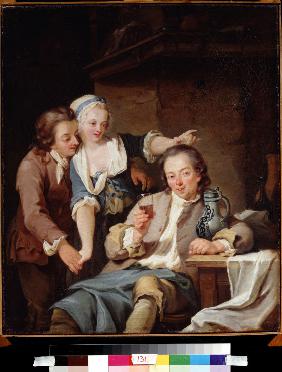 Der betrogene Ehemann (Wein und Liebe) 1765