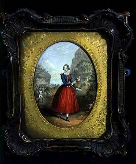 Jenny Lind (1820-87) von George Baxter