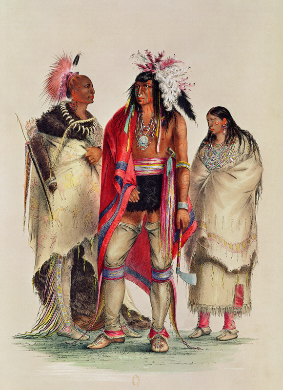 North American Indians, c.1832 von George Catlin