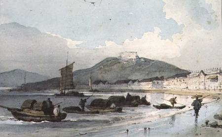 View of Macao, China von George Chinnery