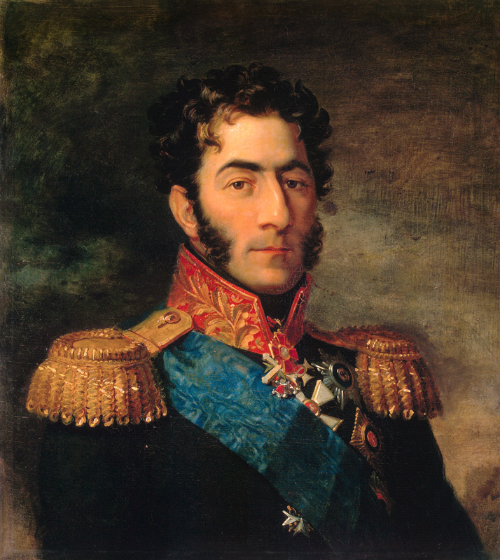 Fürst Pjotr Iwanowitsch Bagration (1765-1812), Feldherr der russischen Armee von George Dawe