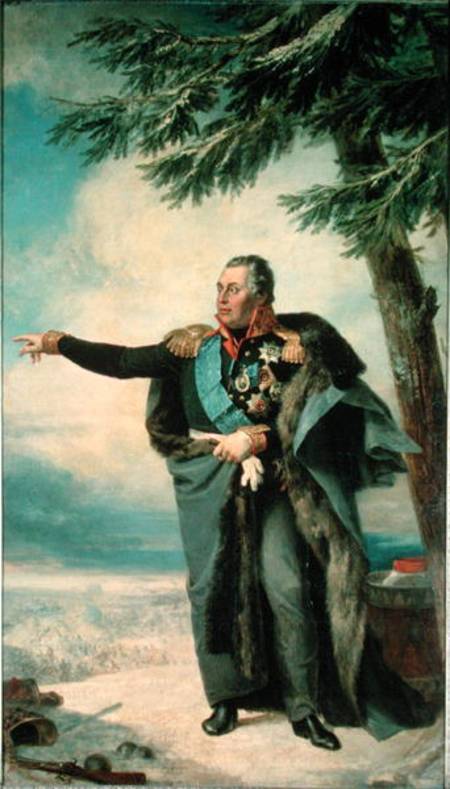 Mikhael Ilarionovich Golenichtchev Kutuzov (1745-1813) Prince of Smolensk von George Dawe