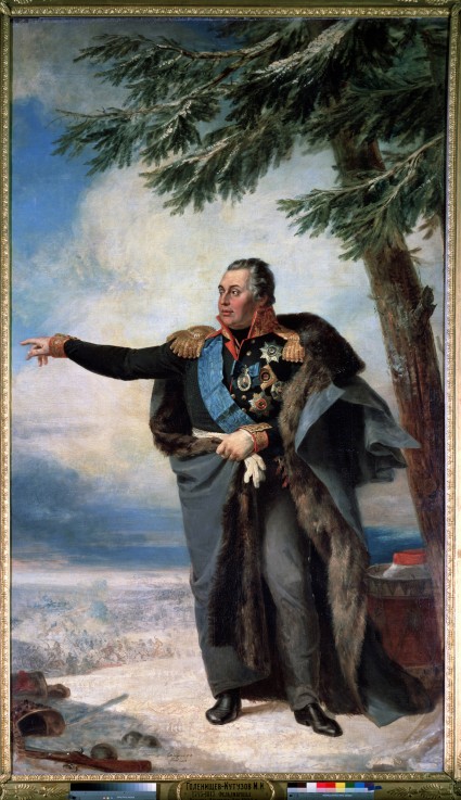 Porträt des Feldmarschalls Fürst Michail Kutusow (1745-1813) von George Dawe