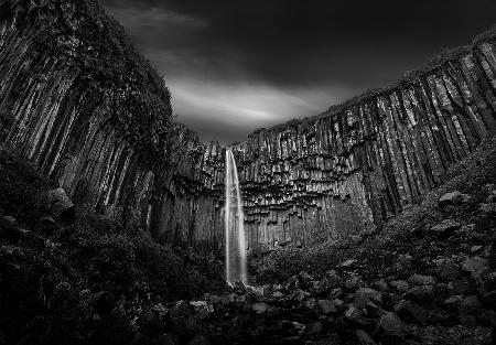 Svartifoss-Wasserfall