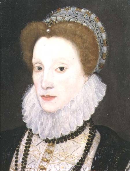 Portrait of a Woman (said to be Elizabeth I) von George Gower