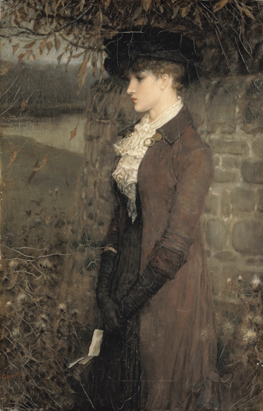 Falling Leaves. von George Henry Boughton