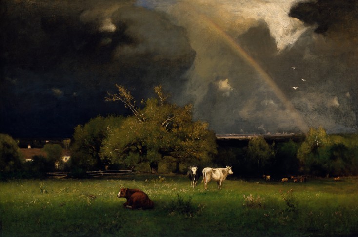 Regenbogen von George Inness