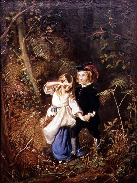 Babes in the Wood or Lost Children von George John Pinwell
