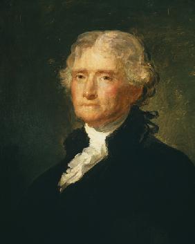 Portrait of Thomas Jefferson (1743-1826) third President of the United States of America (1801-1809)