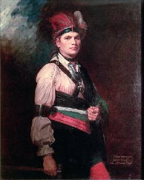Joseph Brant, Chief of the Mohawks 1742-1807