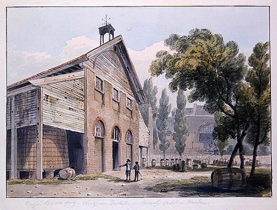 Messrs Beaufoy''s Distillery, formerly Cuper''s Gardens von George Shepherd