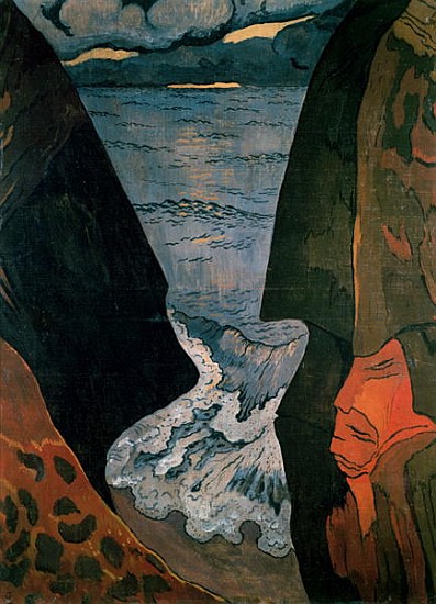 Cliffs near Camaret von Georges Lacombe