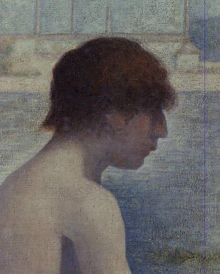Bathers at Asnieres von Georges Seurat