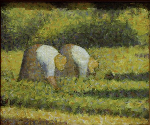 G.Seurat, Bäuerinnen bei der Arbeit von Georges Seurat