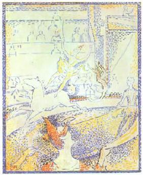 Zirkus (Skizze) 1891