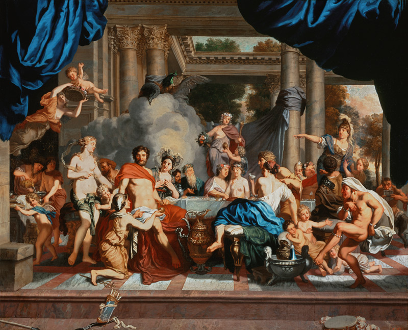 Die Hochzeit von Peleus und Thetis. von Gerard de Lairesse
