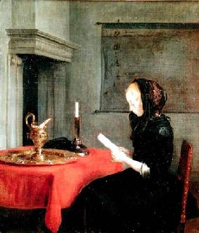 Woman Reading c.1662