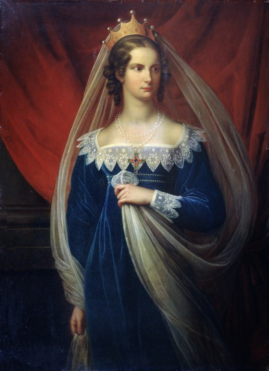 Porträt der Prinzessin Charlotte von Preußen (1798-1860) von Gerhard von Kügelgen