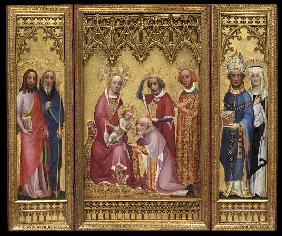 Adoration of the Magi, St. Severus and St. Walburga, St. James and St. Philip 1410