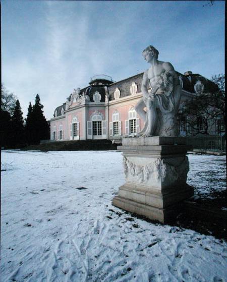 Sculpture in the park at Schloss Benrath (photo) von German School