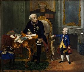 Frederick the Great and his Grandnephew