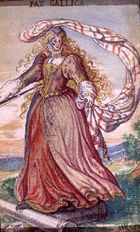 Pax Gallica, a Personification of French Peace c.1640