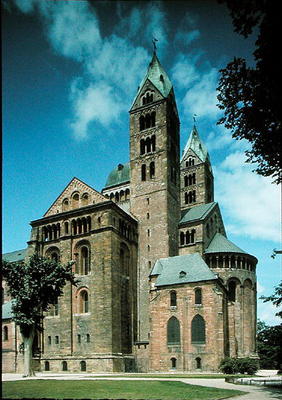 Exterior view (photo) von German School, (11th century)
