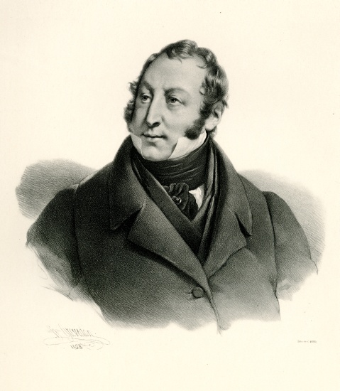 Gioachino Rossini von German School, (19th century)