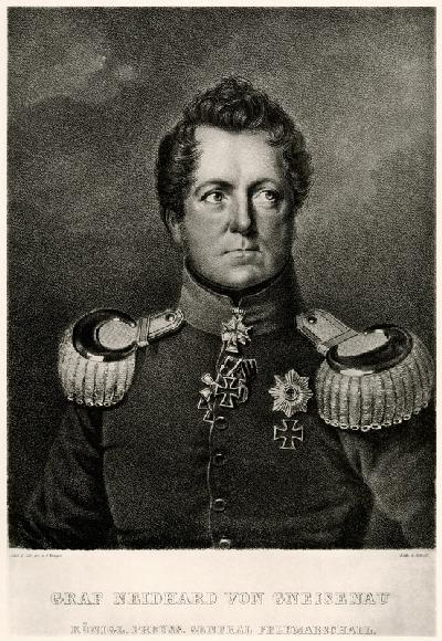 August Graf Neidhard von Gneisenau 1884-90
