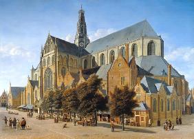 Church of St. Bavo in Haarlem 1666