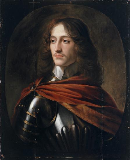 Porträt von Prinz Rupert vom Rhein als junger Mann. 1642 1642