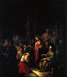 Christus und die Sünderin um 1666