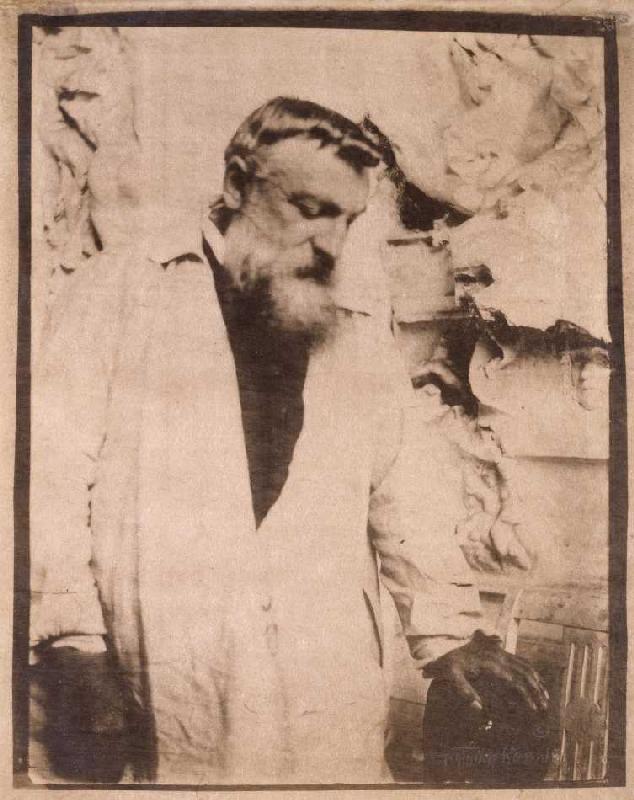 Porträt von Auguste Rodin von Gertrude Kaesebier