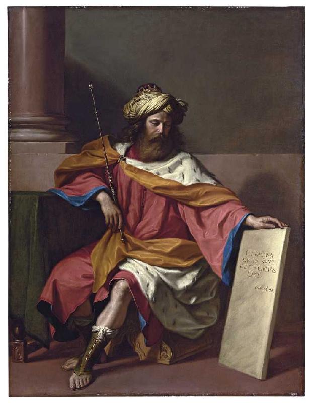 König David von G. Francesco (Guercino) Barbieri