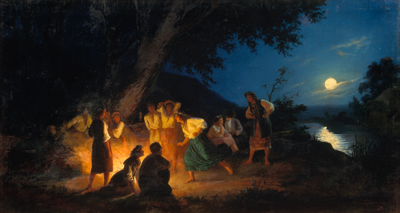 Die Iwan-Kupala-Nacht. von Henryk  G.I. Semiradski