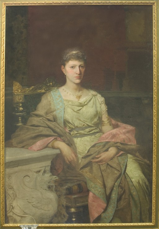 Porträt von Gräfin Tyszkiewicz von Henryk  G.I. Semiradski