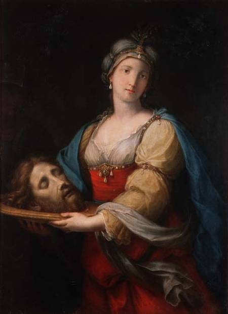 Salome with the head of St. John the Baptist (pair of 78387) von Giacomo Zoboli