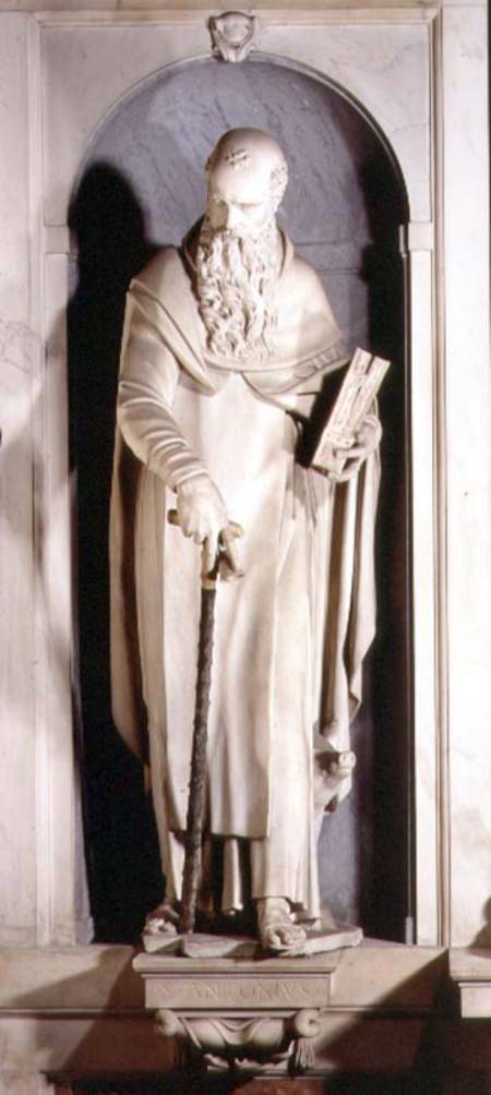 St. Anthony, niche from the Salviati Chapel von Giambologna