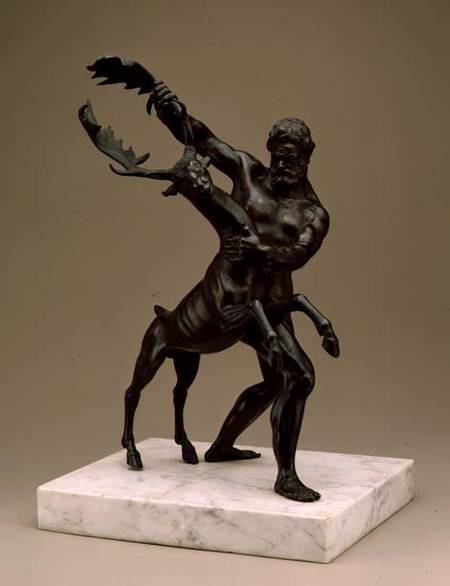 Hercules and the Arcadian Stag von Giambologna